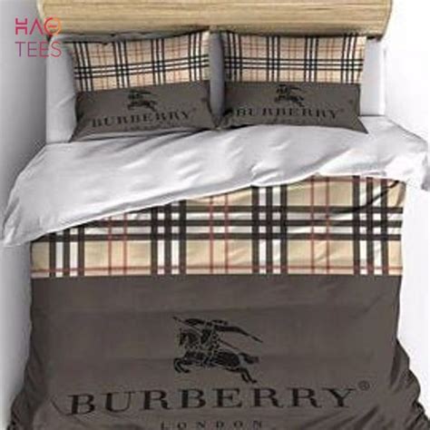 burberry print duvet cover